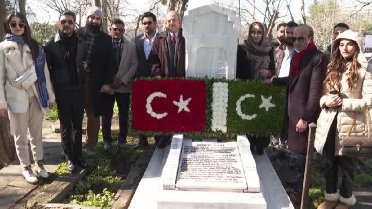 "Türki Lala" ekibinden Abdurrahman Peşaveri\'nin kabrine ziyaret