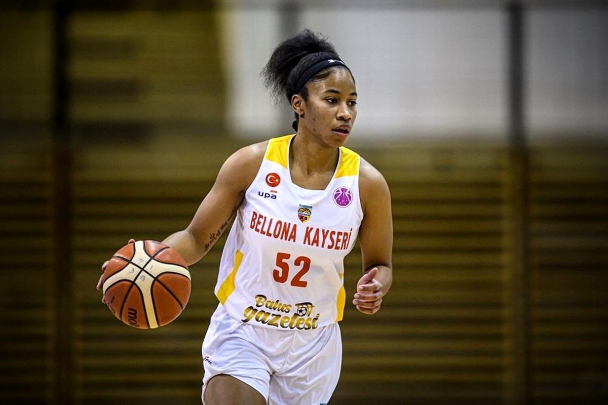 Tyasha Harris Kayseri\'ye geldi