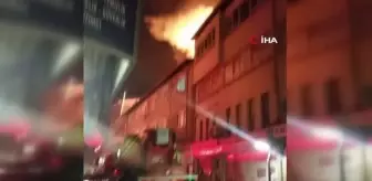 Son dakika! - Alev alev yandı