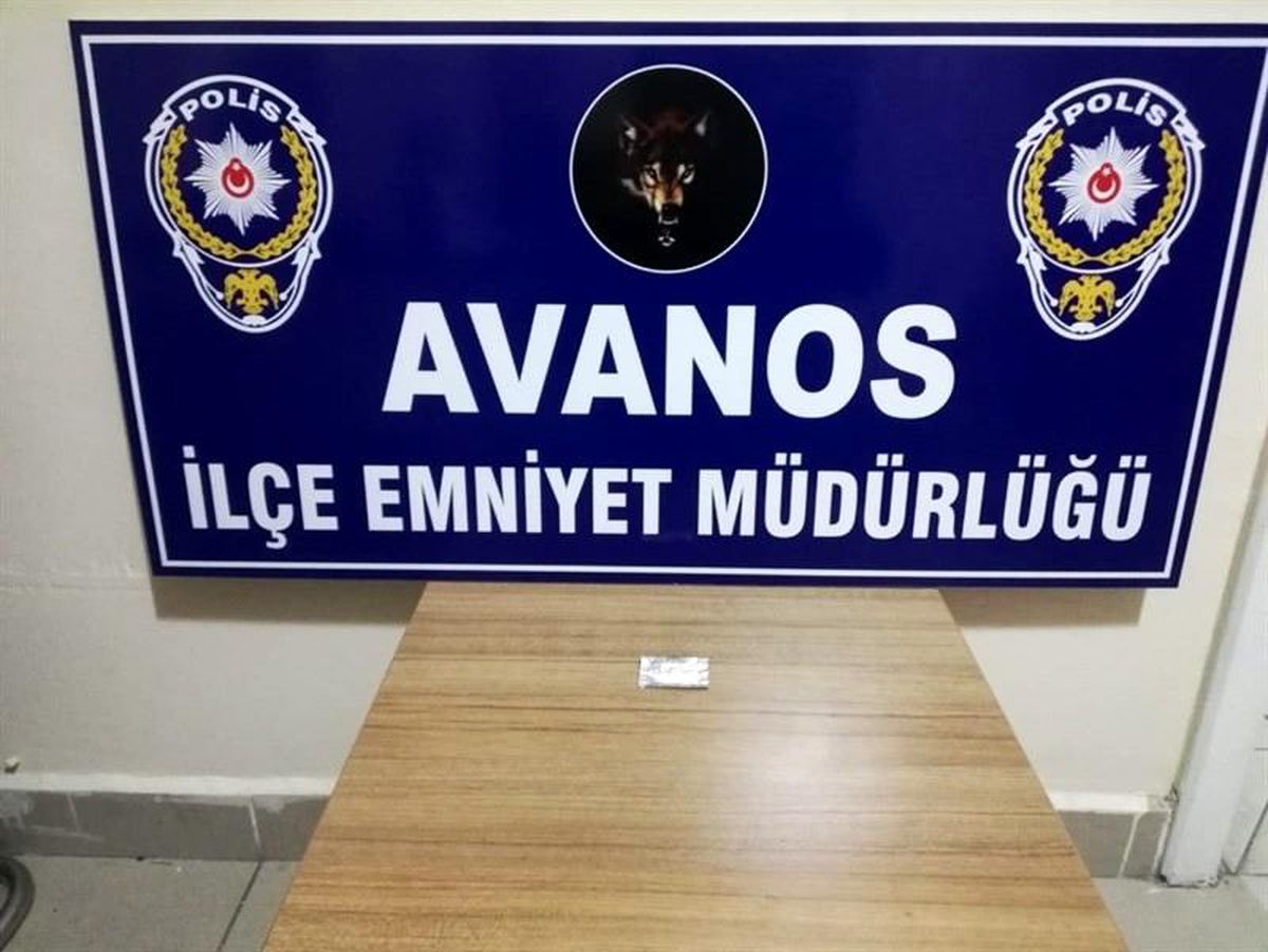 Avanos\'ta şüpheli şahıstan uyuşturucu ele geçirildi