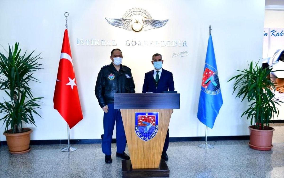 Başkan Çınar\'dan Komutan Koltukoğlu\'na hayırlı olsun ziyareti