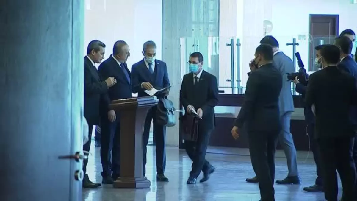 Dışişleri Bakanı Çavuşoğlu, Türkmenistan Dışişleri Bakanı Meredov\'la ortak basın toplantısında konuştu Açıklaması