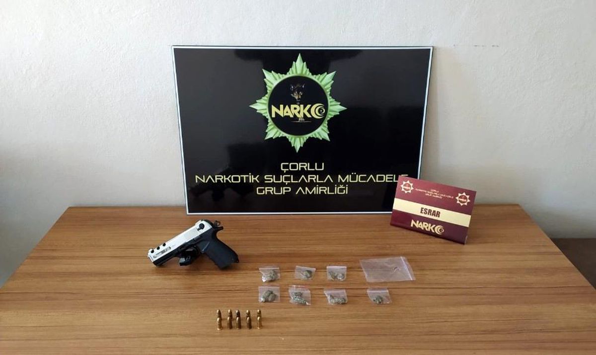 Çorlu\'da uyuşturucu madde satıcılarına operasyon