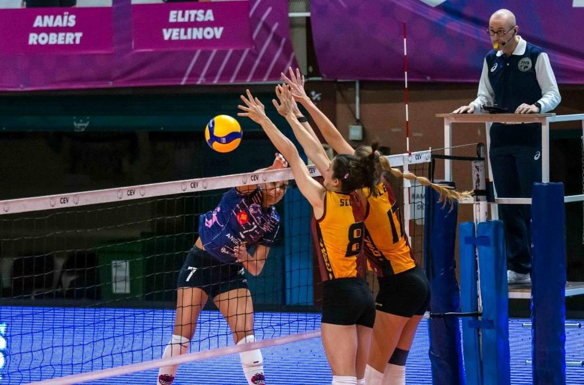Galatasaray, Beziers Angels\'a 3-2 mağlup oldu
