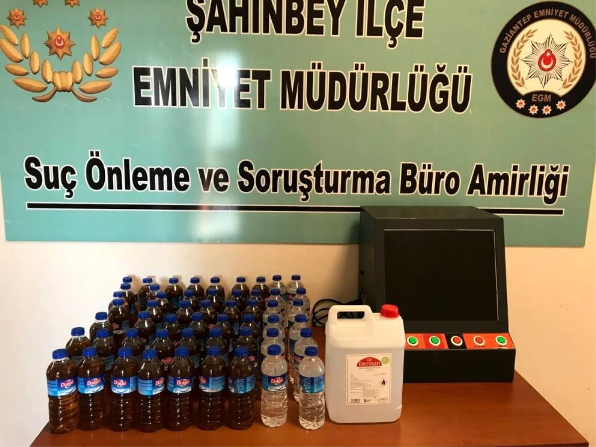 Son dakika haberi: Gaziantep\'te 31 litre kaçak alkol ele geçirildi