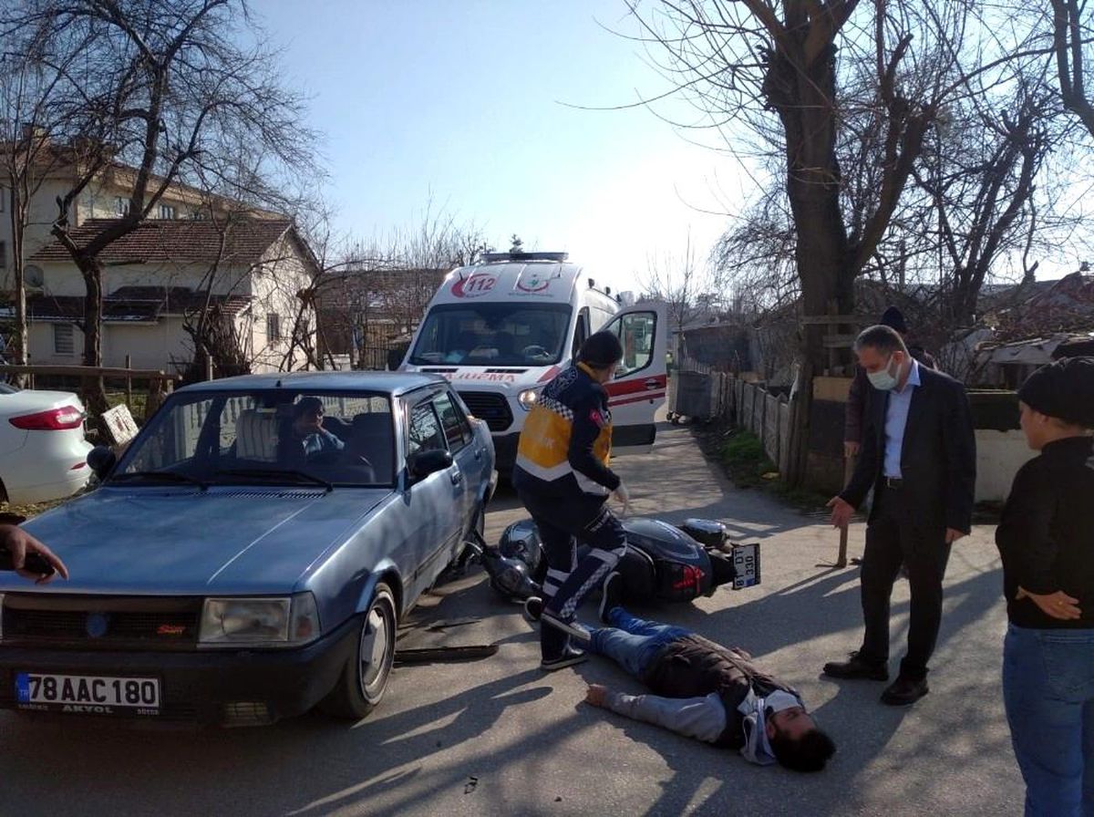 İlk müdahaleyi Sağlık Müdürü yaptı