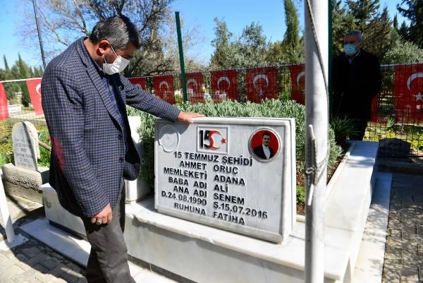 Şehit olan polis memuru kardeşlerin mezar taşları kırıldığını gören babadan duygusal sözler: Evlatsız yaşanır, ama vatansız yaşanmaz