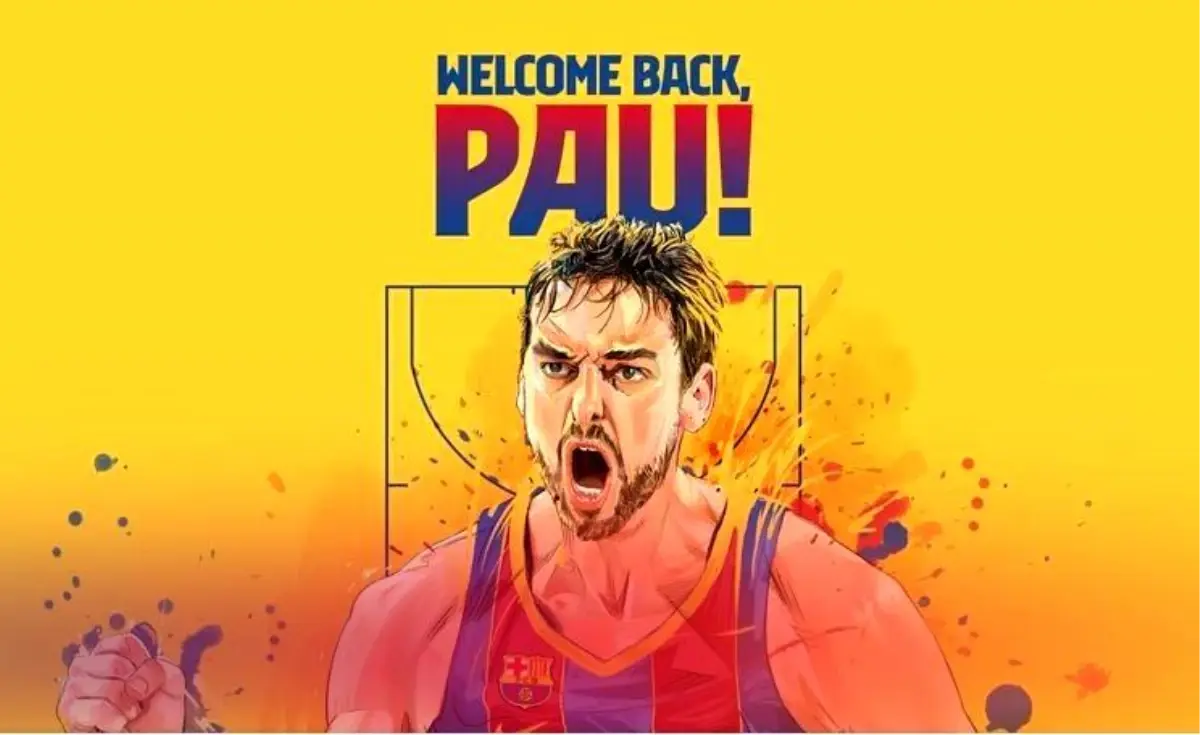 Pau Gasol 20 yıl sonra Barcelona\'da