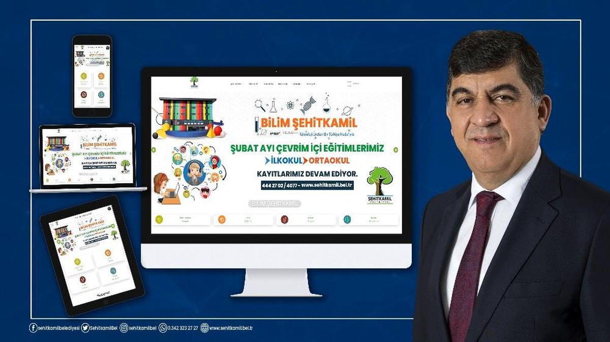 Son dakika... Şehitkamil Belediyesi\'nin web sitesi yenilendi
