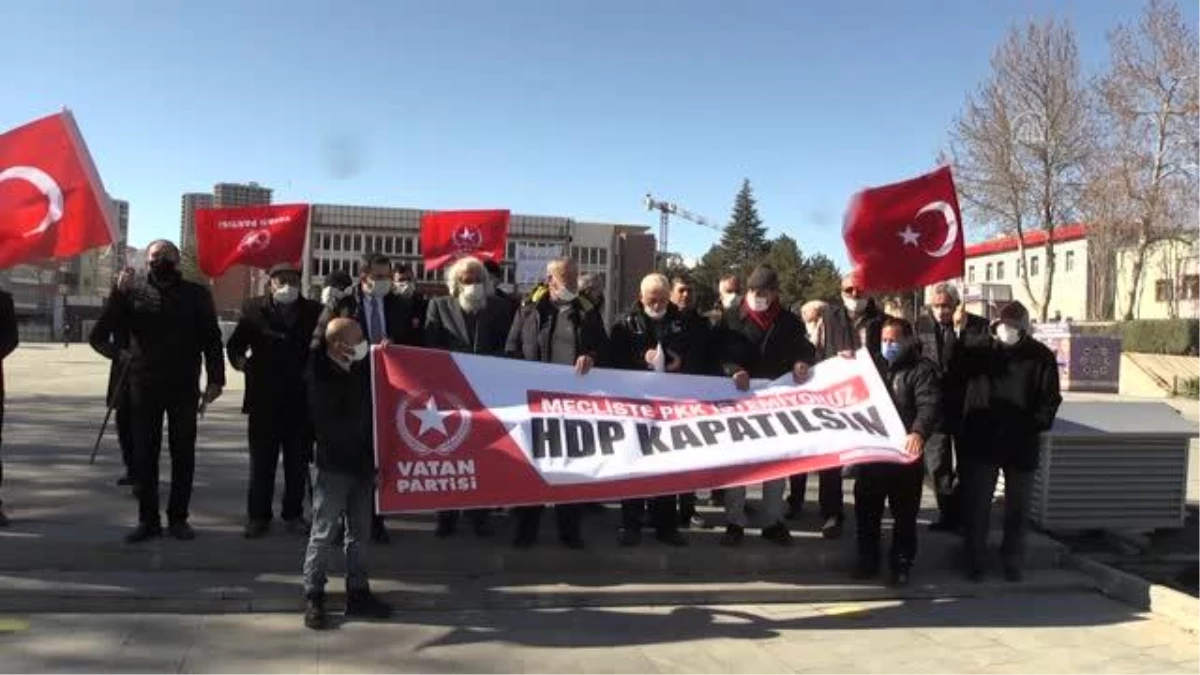 Vatan Partisi\'nden HDP\'nin kapatılması çağrısı