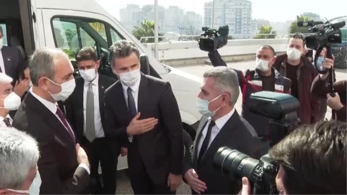 Son dakika haberi | Adalet Bakanı Abdulhamit Gül, Hatay\'da Adliye ve Valiliği ziyaret etti