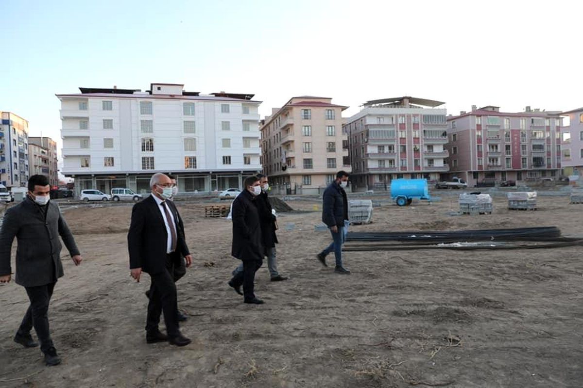 Dilucu şehitleri anıt parkında çalışmalar devam ediyor
