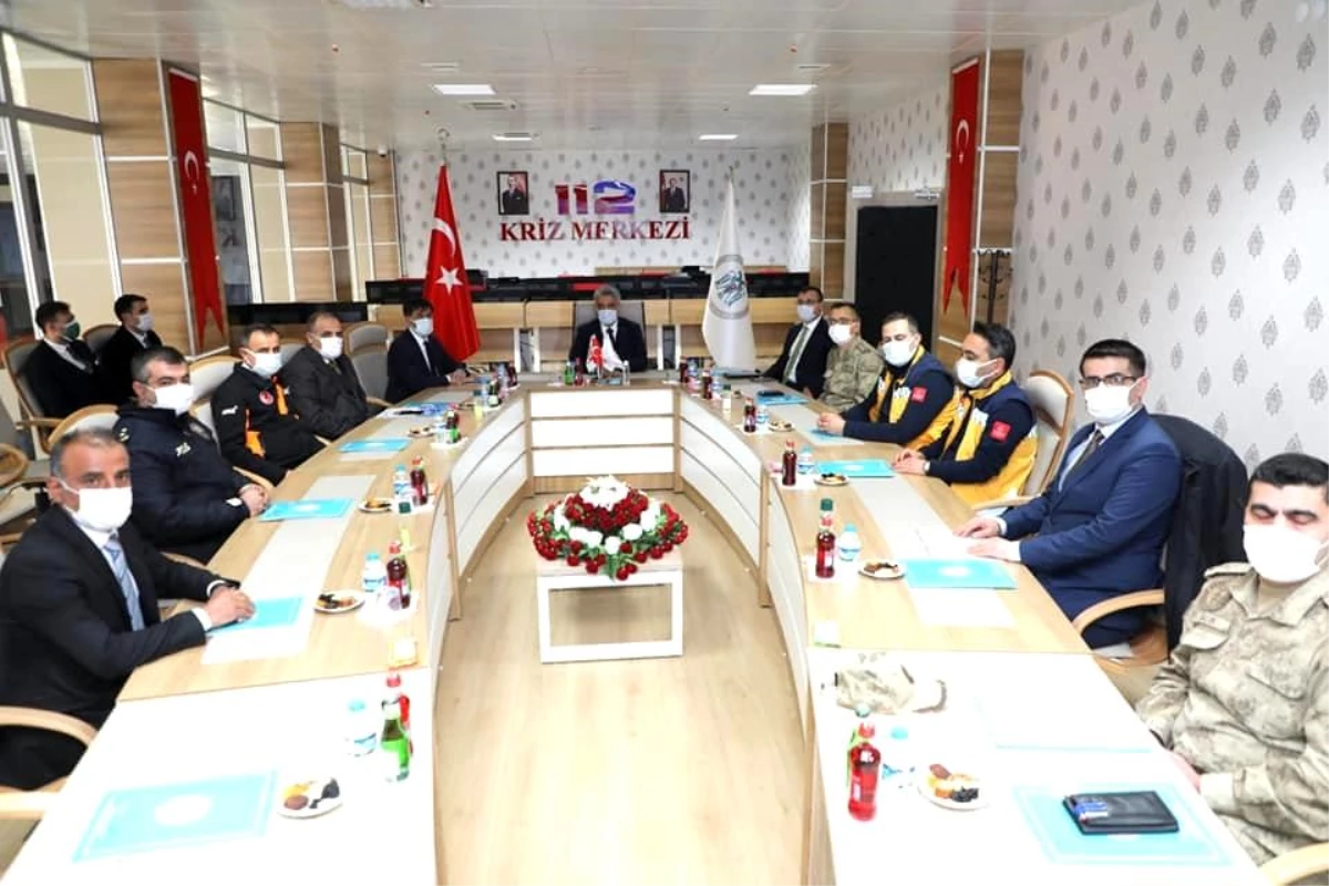 Erzincan\'da 112 İl Koordinasyon toplantısı düzenlendi