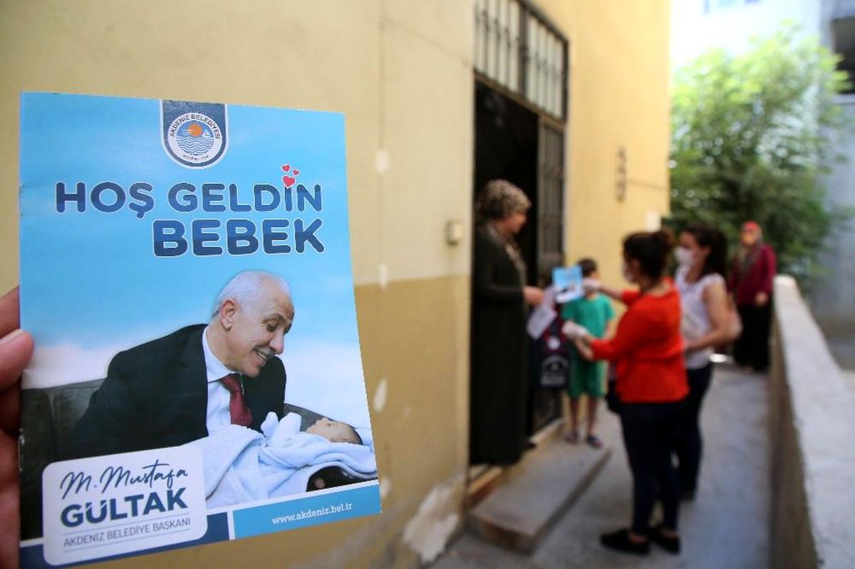 \'Hoş geldin bebek\' projesi salgına rağmen sürüyor
