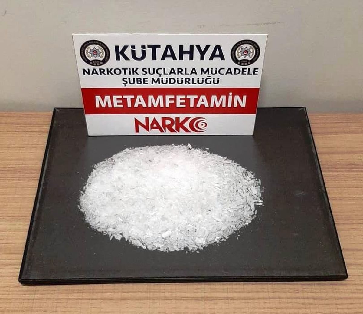 Kütahya\'da 120 gram metamfetamin ele geçirildi