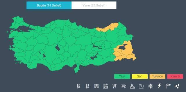 Meteoroloji il il sıraladı! Sağanak yağış, yağmur ve don uyarısı