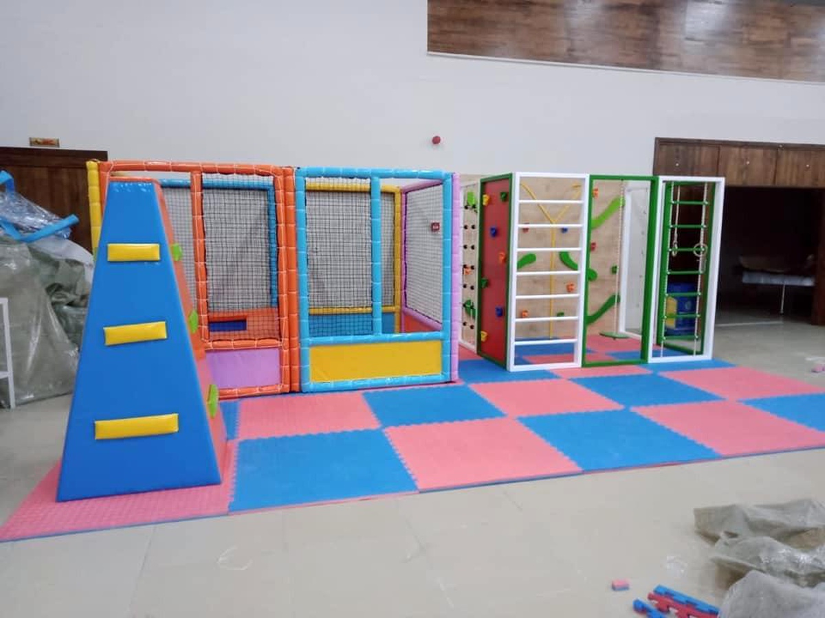 Yeni çocuk kulübü oyun ve çalışma gruplarının montajı tamamlandı