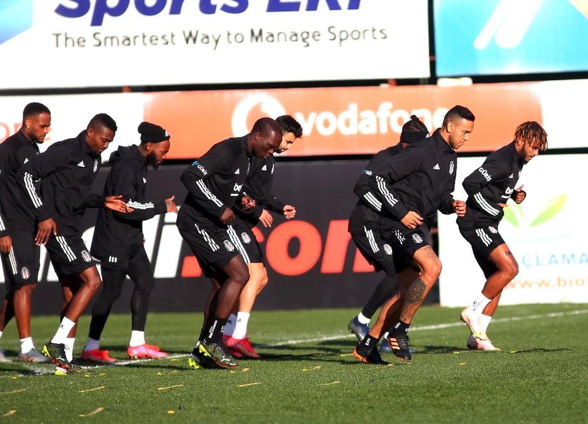 Beşiktaş, Denizlispor maçı hazırlıklarını tamamladı