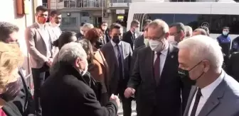 CHP Sözcüsü Öztrak, Balkan göçmenleriyle buluştu