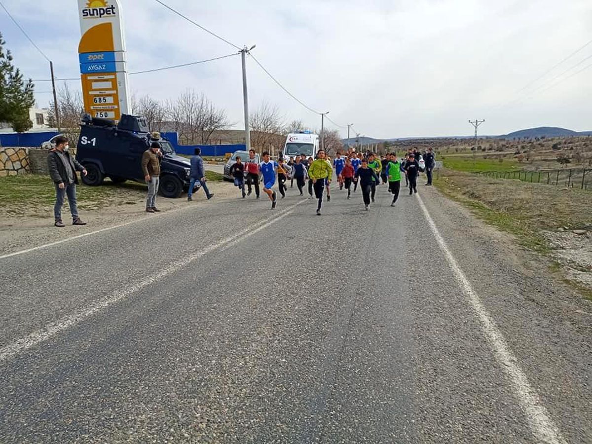 Dicle\'de atletizm geliştirme koşusu