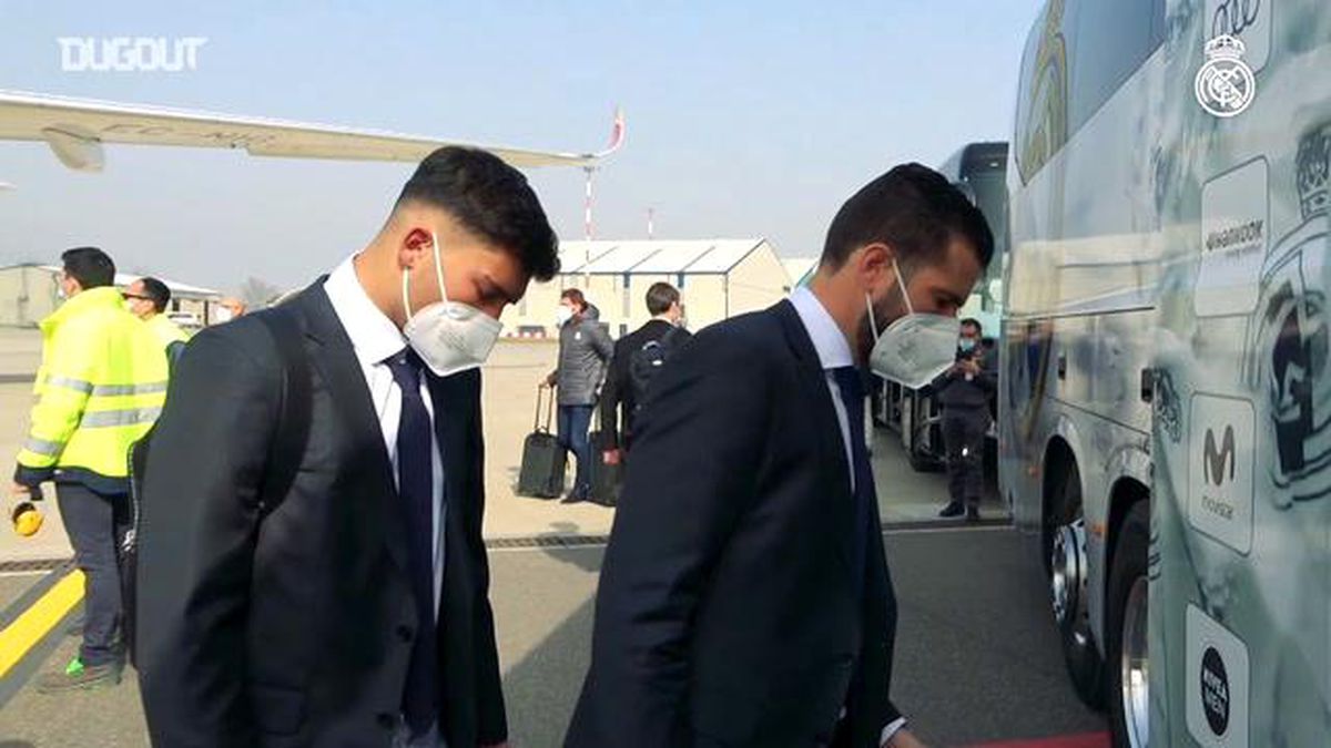 Real Madrid\'in Bergamo Yolculuğu
