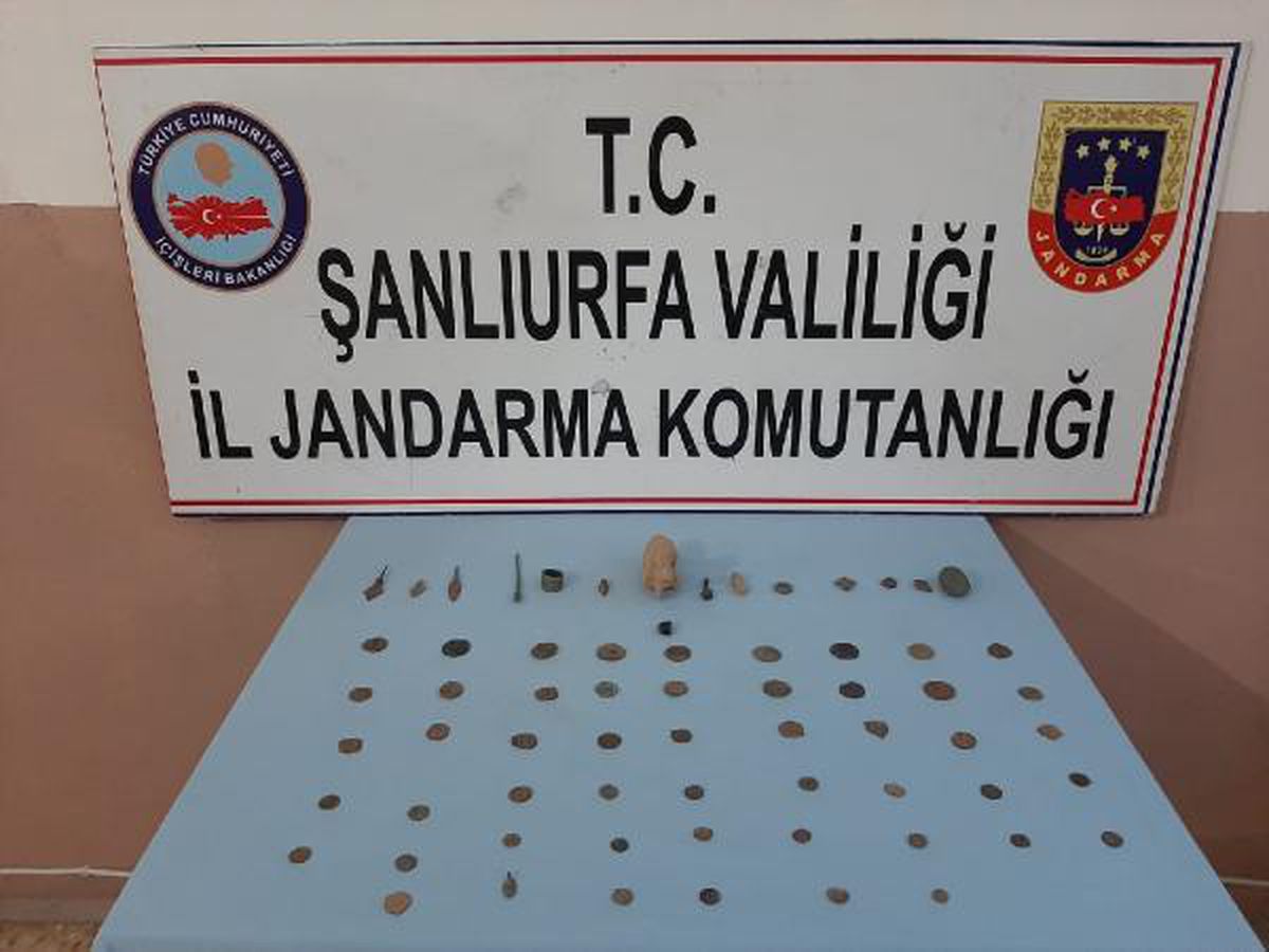 Son dakika: Şanlıurfa\'da tarihi eser operasyonu