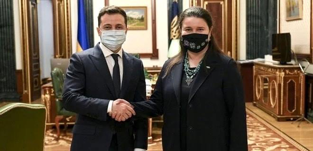 Ukrayna, ABD Büyükelçiliği görevine ilk kez kadın diplomat atadı