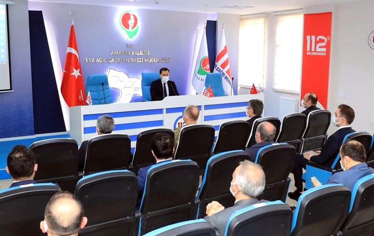Vali Masatlı: "Vaka ortalamaları yüksek illere komşu olmamız Amasya\'yı olumsuz yönde etkilemekte"