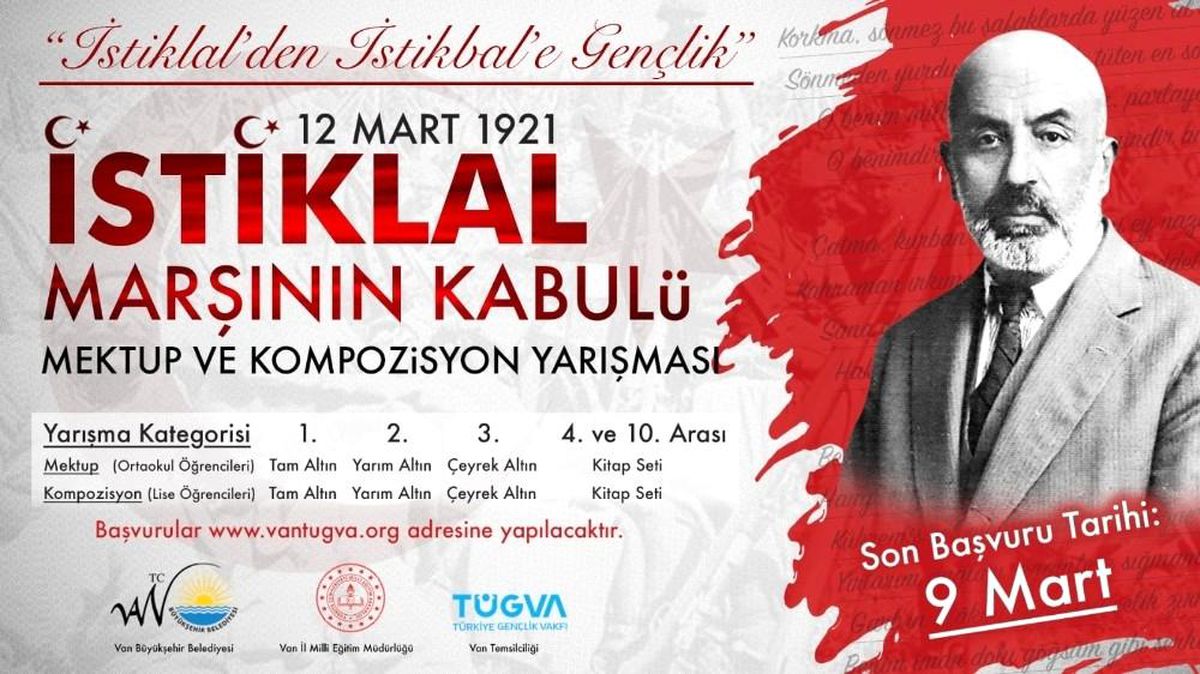Van\'da kompozisyon ve mektup yarışması başvuruları başladı