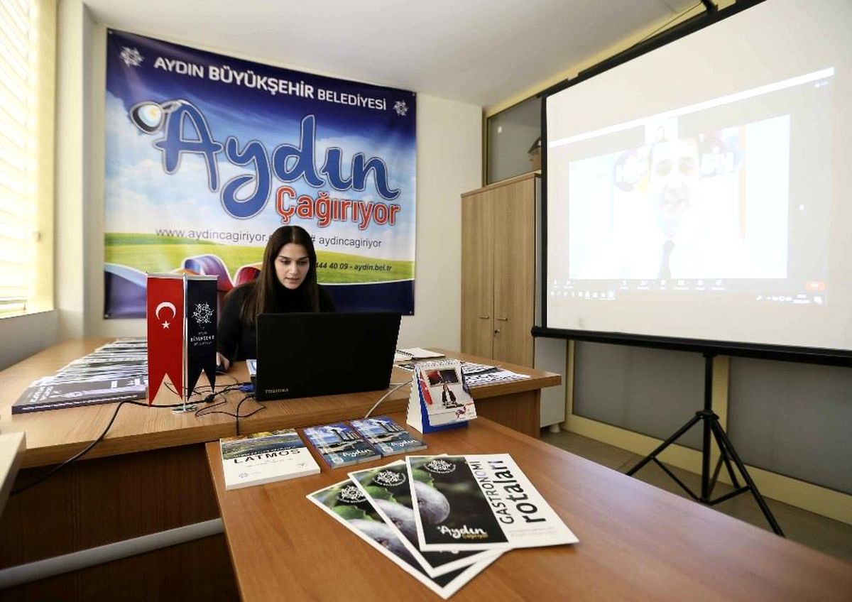 Büyükşehir Belediyesi, Dijital Fuar\'da Aydın\'ı tanıtıyor