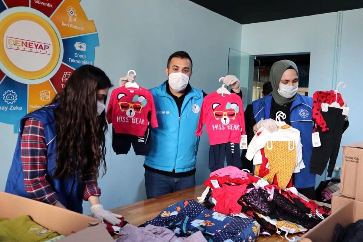 Elazığ\'dan "Kardeşlerin Isınır, Dünya Isınır" projesine destek