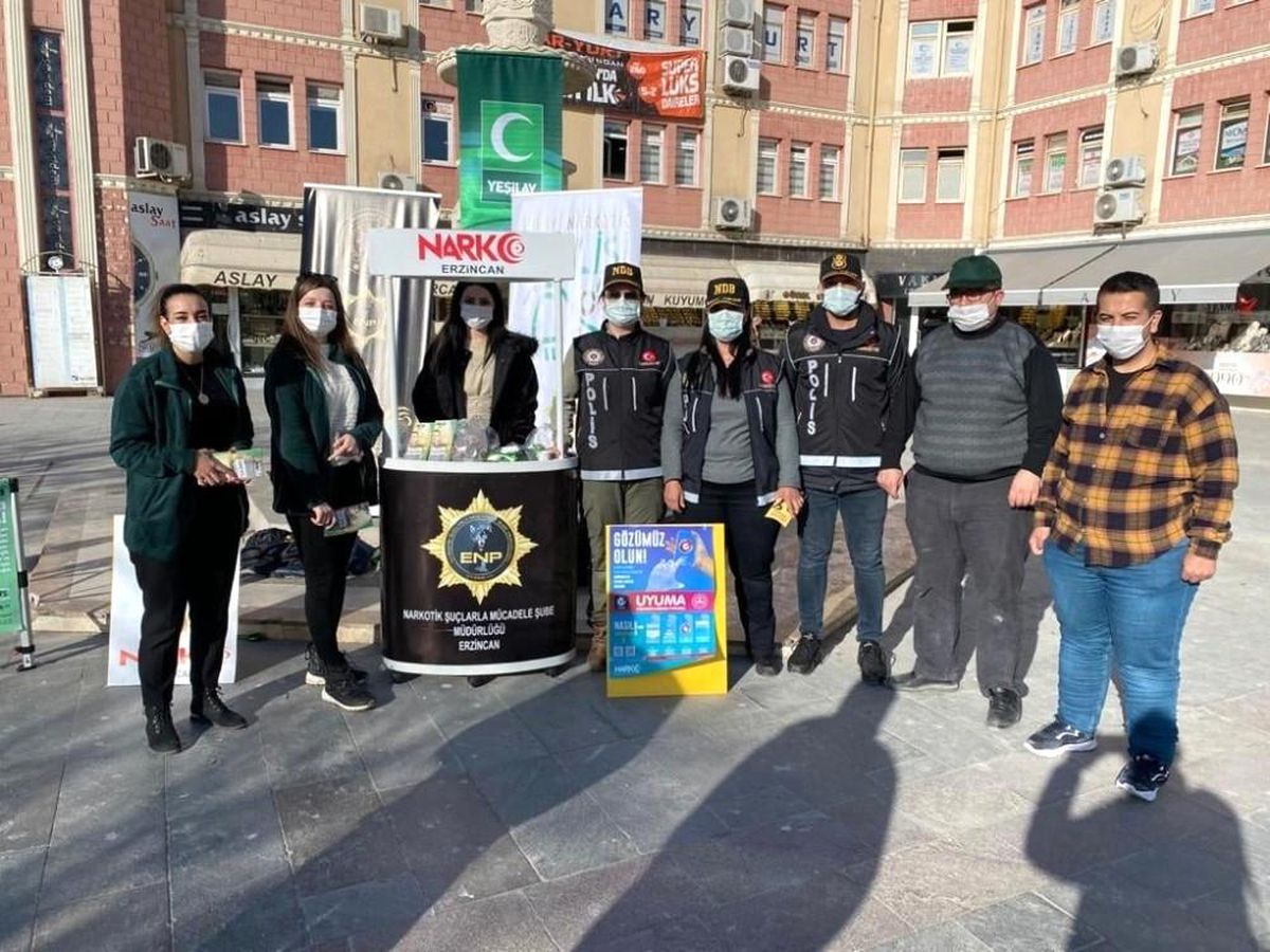 Erzincan\'da "Narkorehber" faaliyetleri devam ediyor