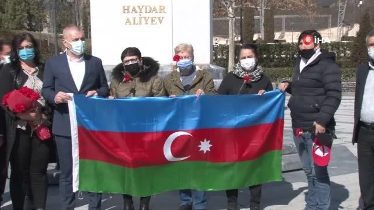 Hocalı Katliamı, Haydar Aliyev Parkı\'nda dualarla anıldı.