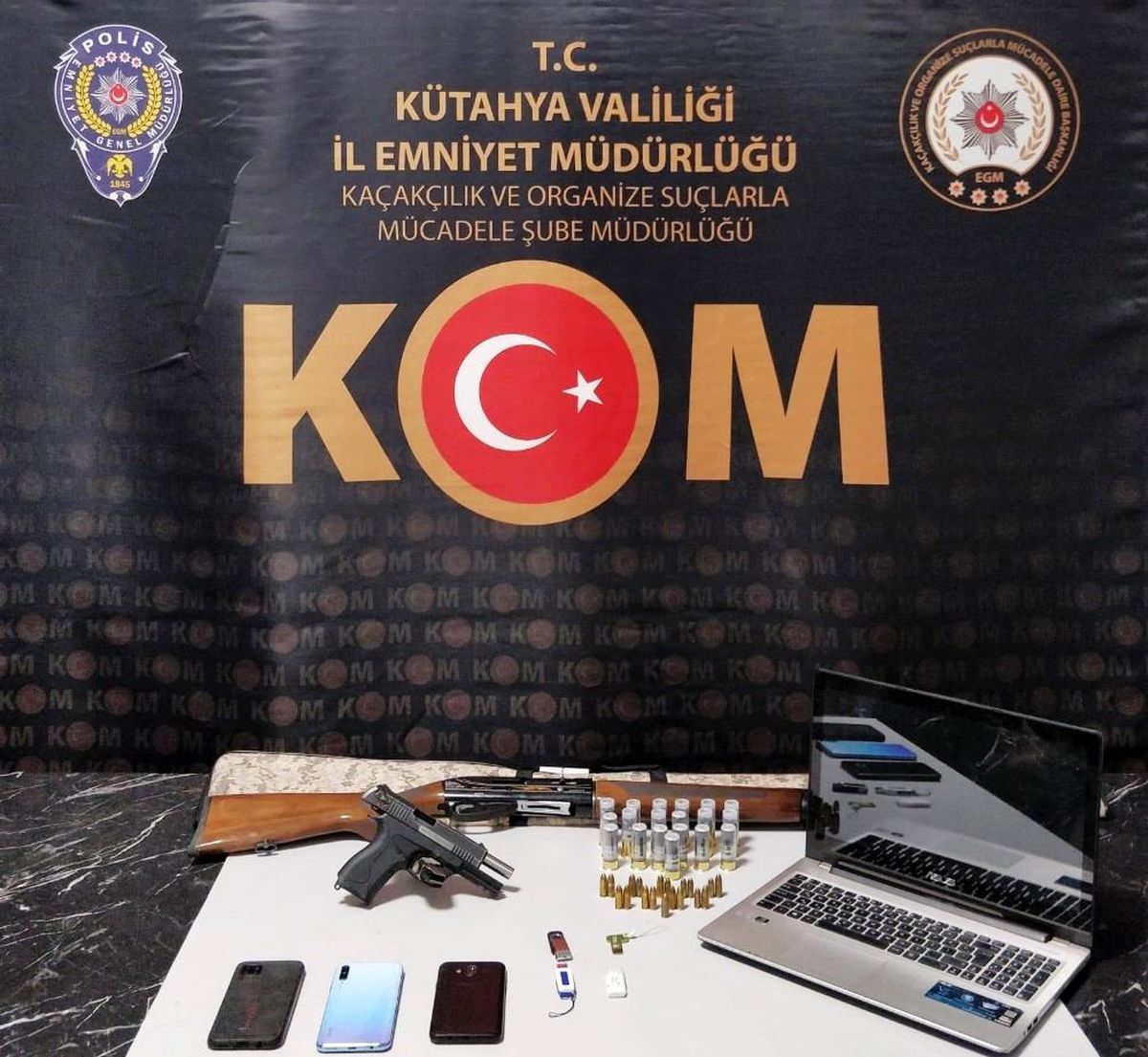 Kütahya\'da sahtecilik operasyonu: 9 gözaltı