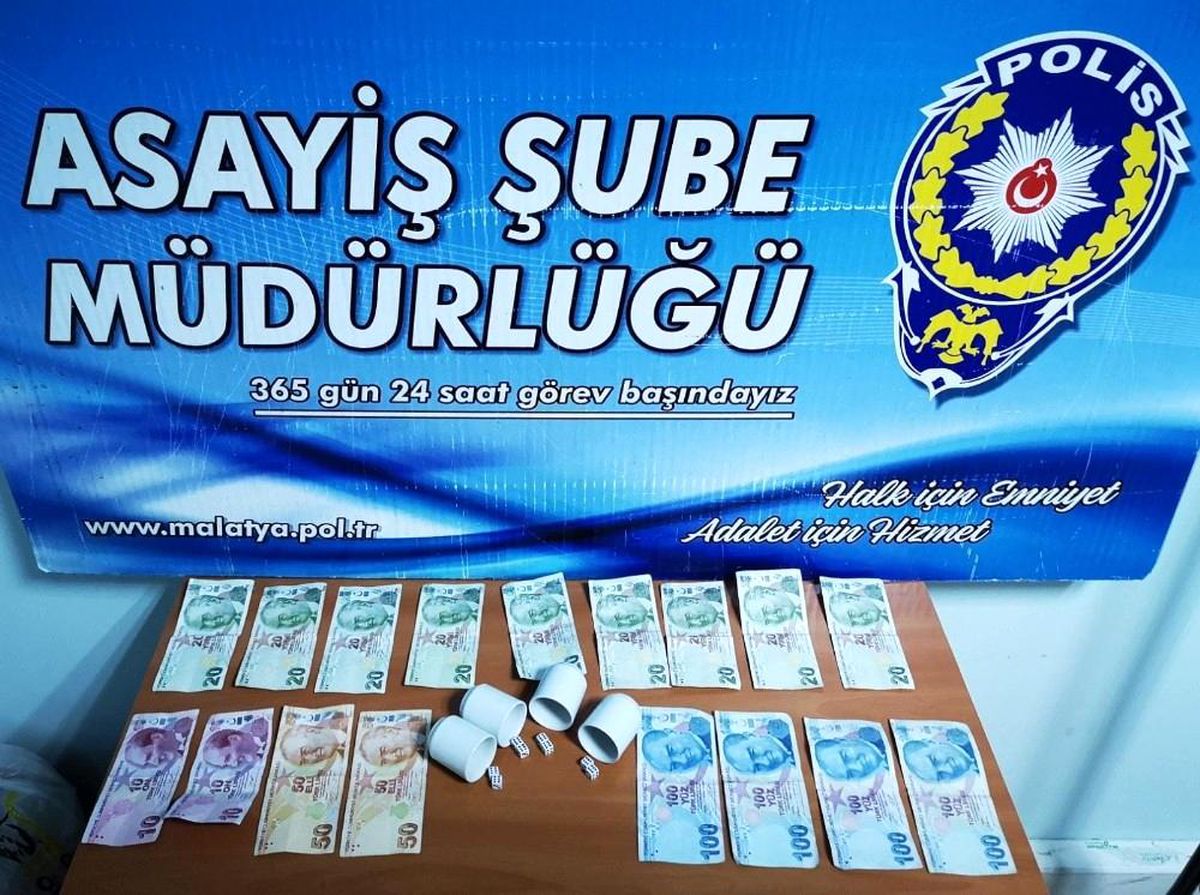 Son dakika haber: Malatya\'da kumar baskını: 4 gözaltı