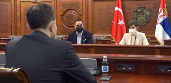 Sırbistan Başbakanı Brnabic, Türkiye'nin Belgrad Büyükelçisi Bilgiç'i kabul etti