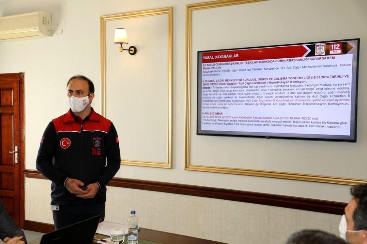 Sivas\'ta 112 Acil Çağrı Merkezi\'ne yapılan asılsız çağrı oranı yüzde 16 azaldı