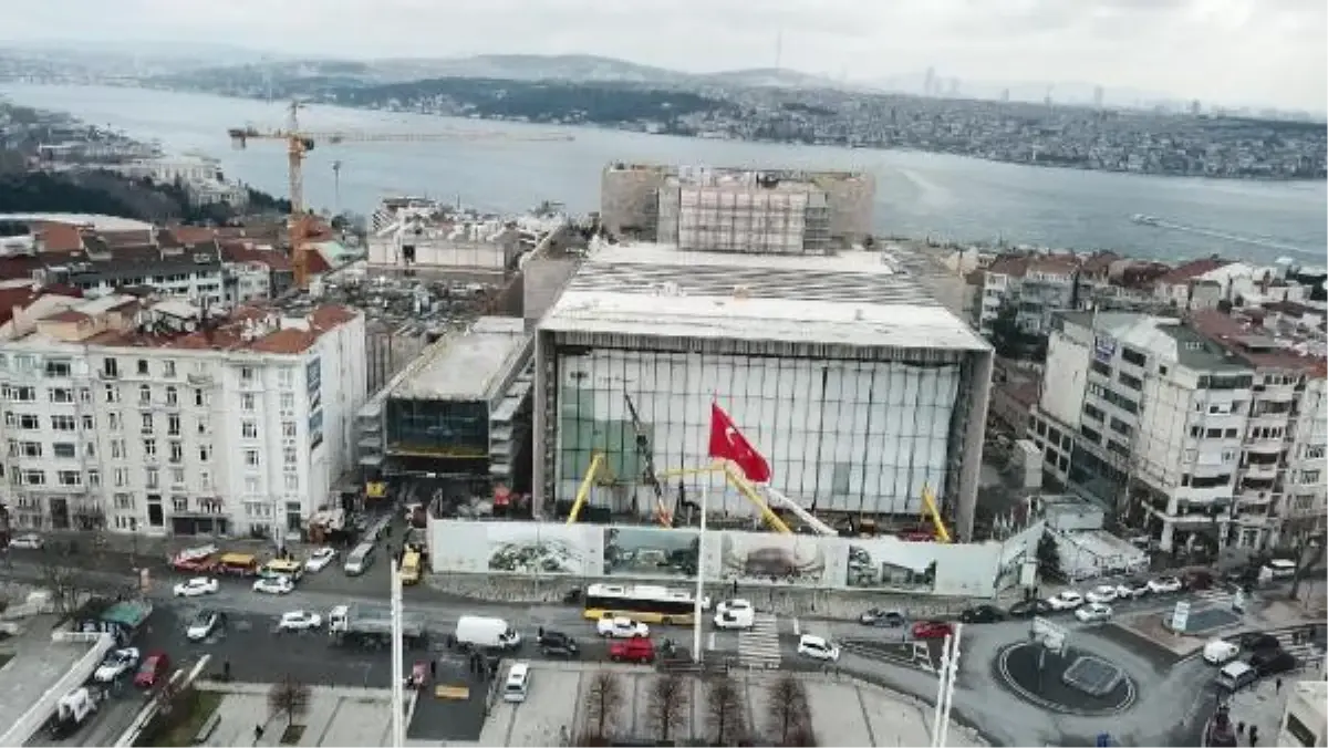 Taksim\'deki Atatürk Kültür Merkezi inşaatı sona yaklaşıyor