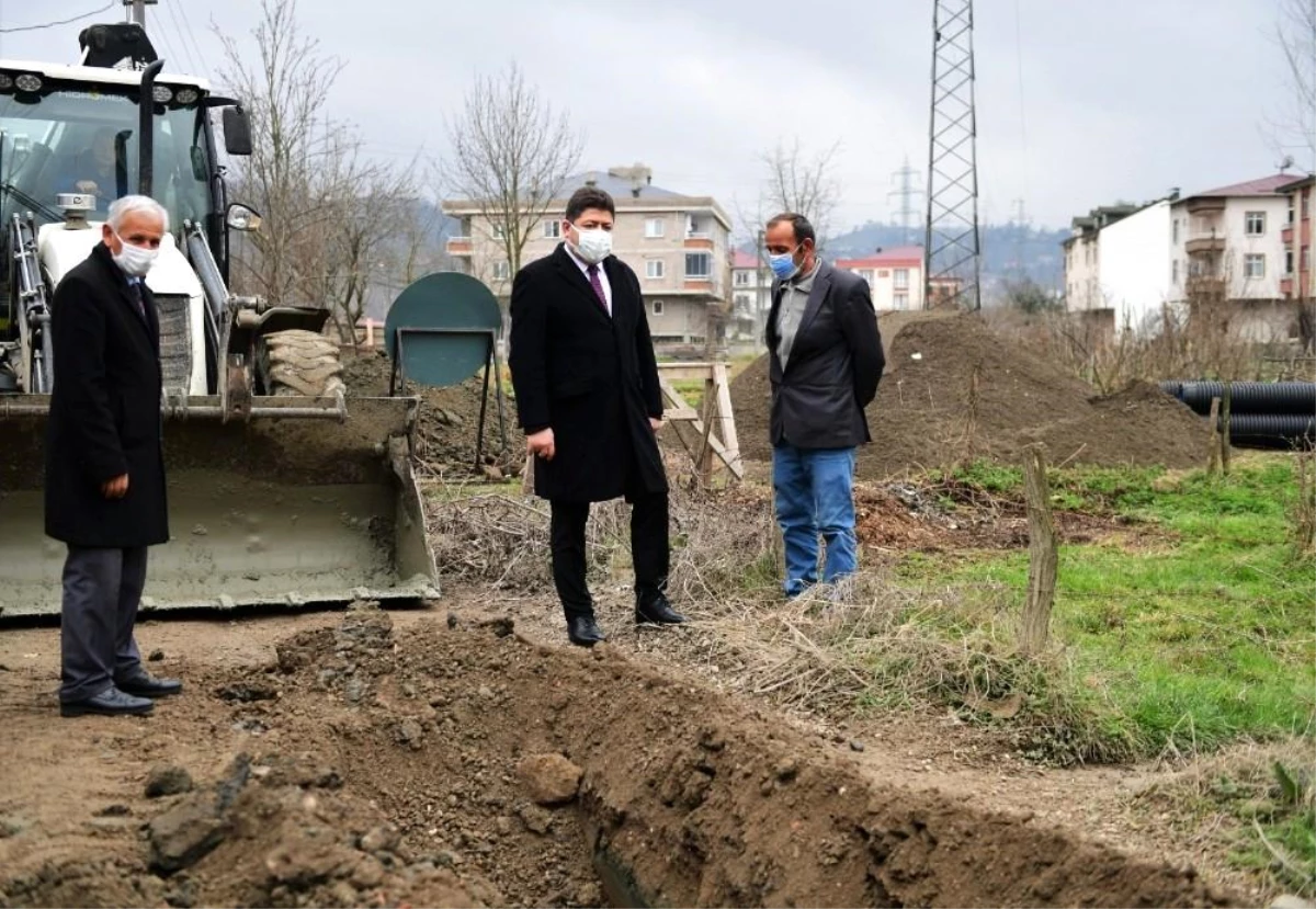 Tarihi mahallede altyapı sorunu çözülüyor