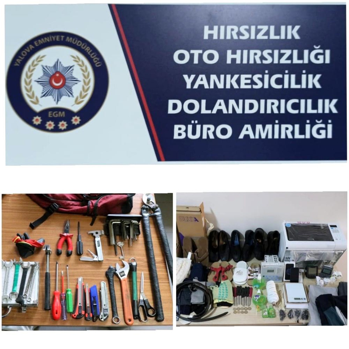 Yalova\'da 2 hırsızlık zanlısı yakalandı