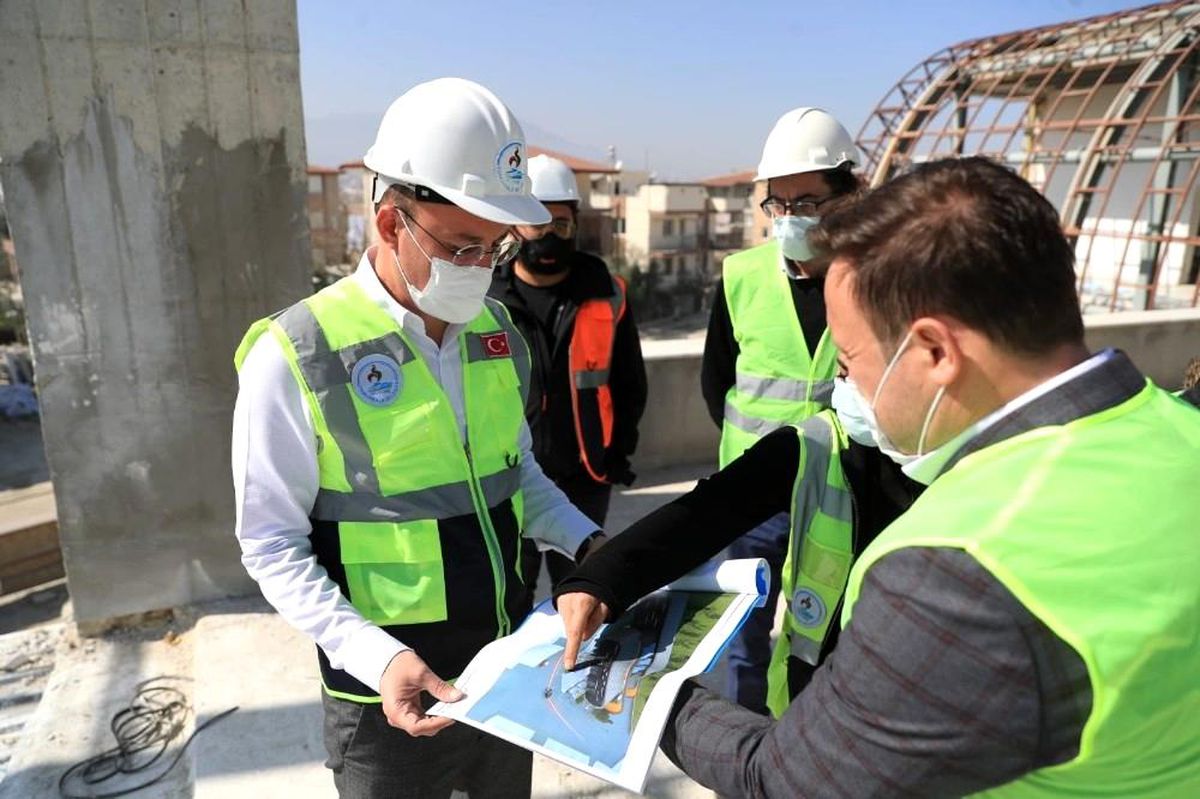 Başkan Örki, hafta sonu mesaisinde çalışmaları yerinde inceledi