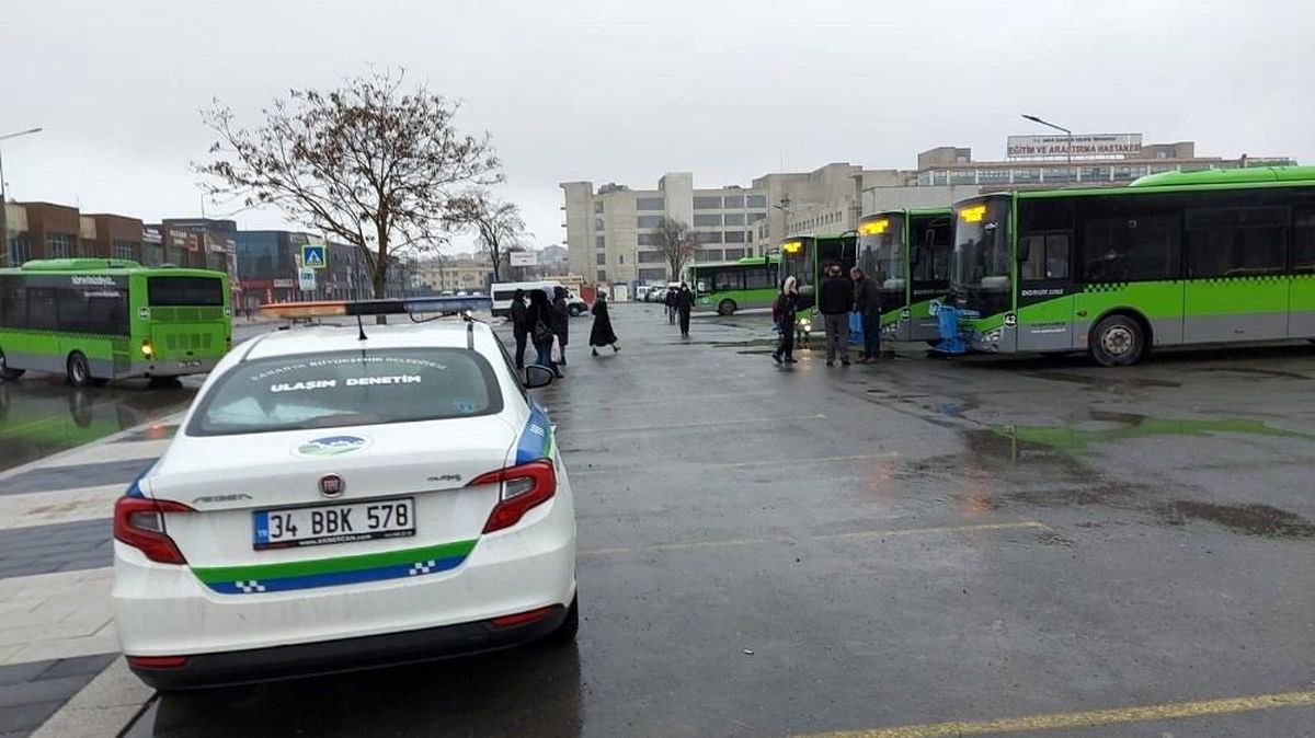 Büyükşehir Ulaşım ekipleri 24 saat sahada