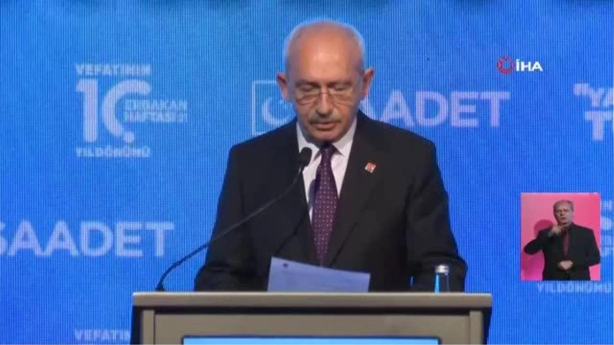 CHP Lideri Kılıçdaroğlu: "Necmettin Erbakan destekçilerinin ve karşıtlarının da Erbakan hocası olarak yaşamını sürdürdü"