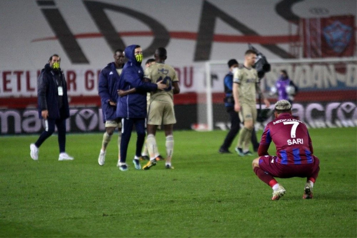 Süper Lig: Trabzonspor: 0- Fenerbahçe: 1 (Maç sonucu)