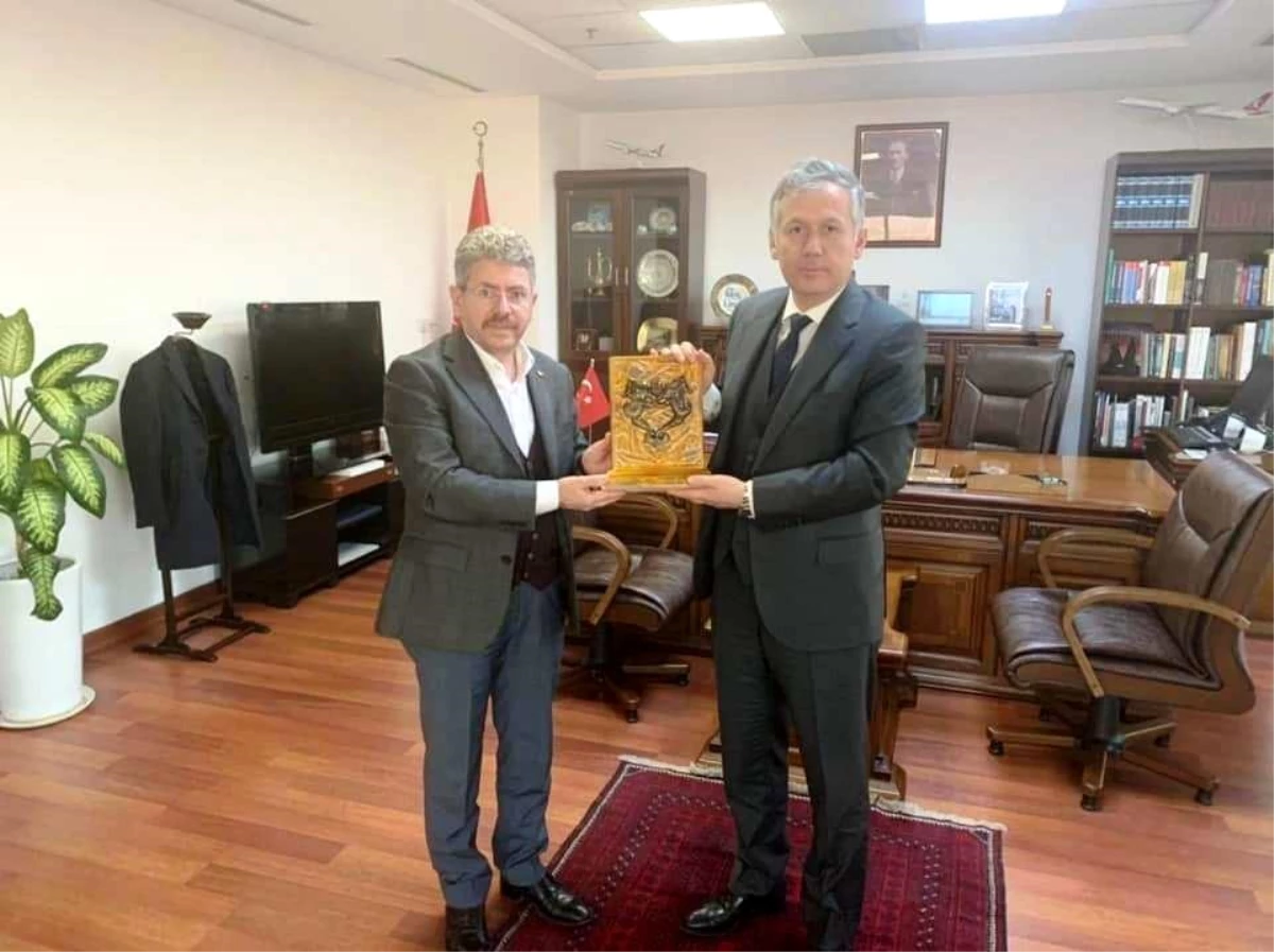 Cizre TSO Meclis Başkanı Yıldırım, Türkiye\'nin Erbil Başkonsolosu ile görüştü