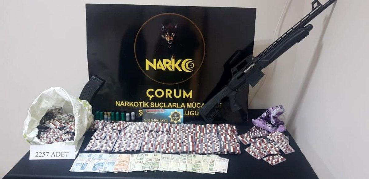 Son dakika haberleri: Çorum\'da uyuşturucu operasyonu, 4 tutuklama