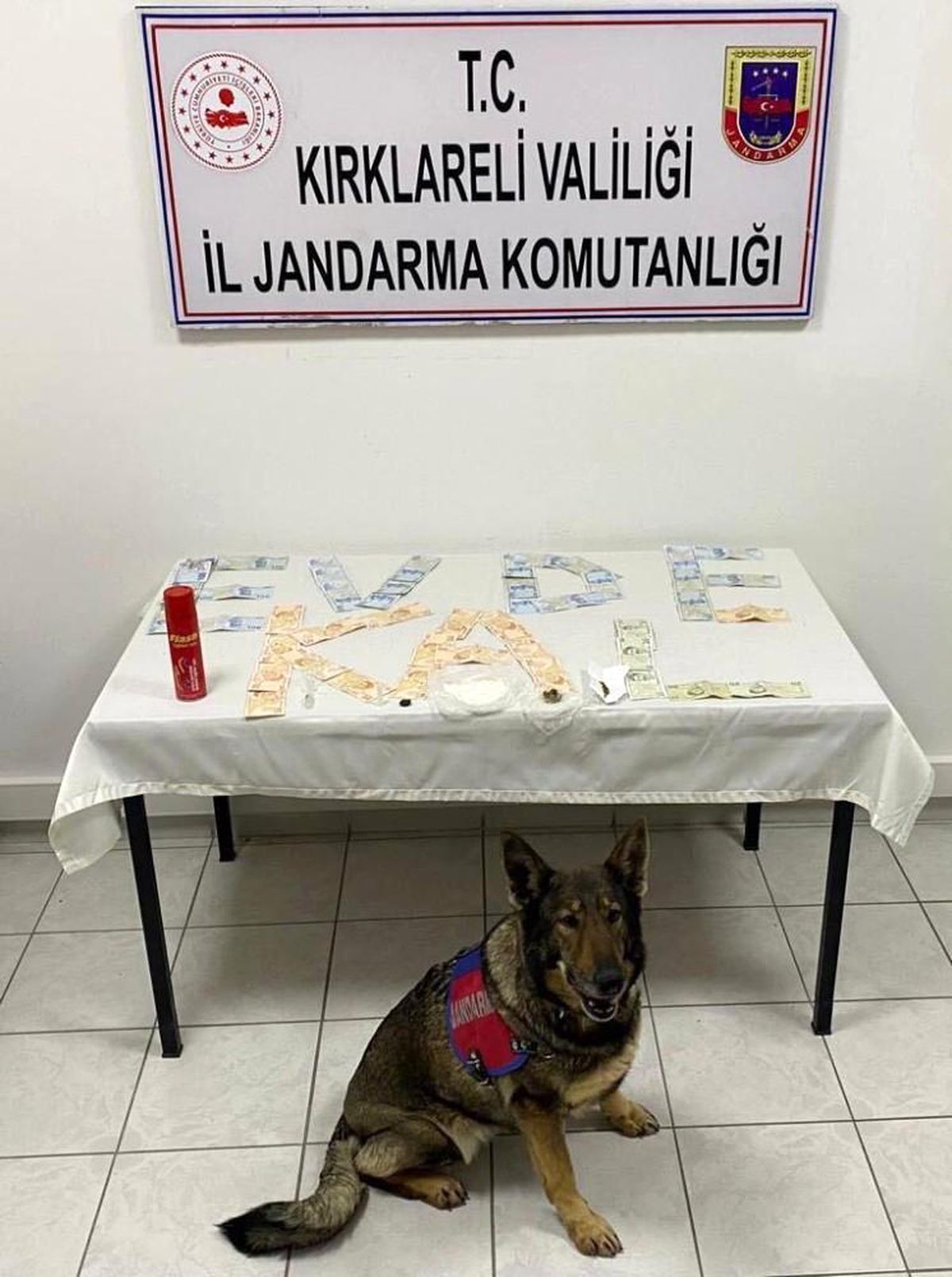 Kırklareli\'nde uyuşturucu operasyonunda "evde kal" çağrısı