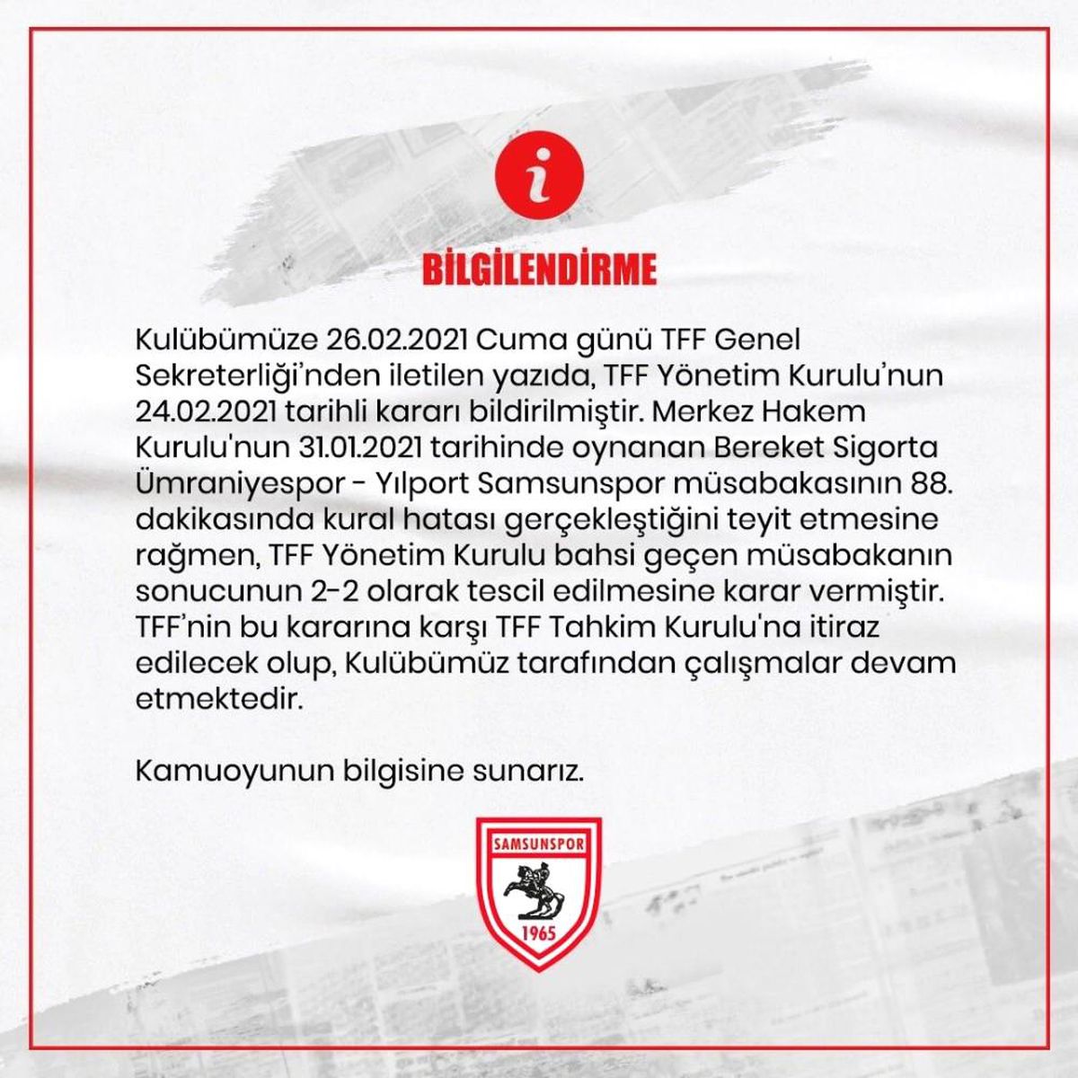 Samsunspor tahkime gidiyor