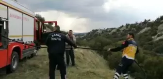 112 Acil Sağlık ekipleri bu kez ormanı yanmaktan kurtardı