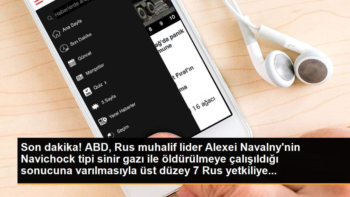 Son dakika! ABD, Rus muhalif lider Alexei Navalny\'nin Navichock tipi sinir gazı ile öldürülmeye çalışıldığı sonucuna varılmasıyla üst düzey 7 Rus yetkiliye...